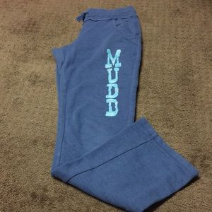 Mudd joggers size 14 girls pants blue EUC